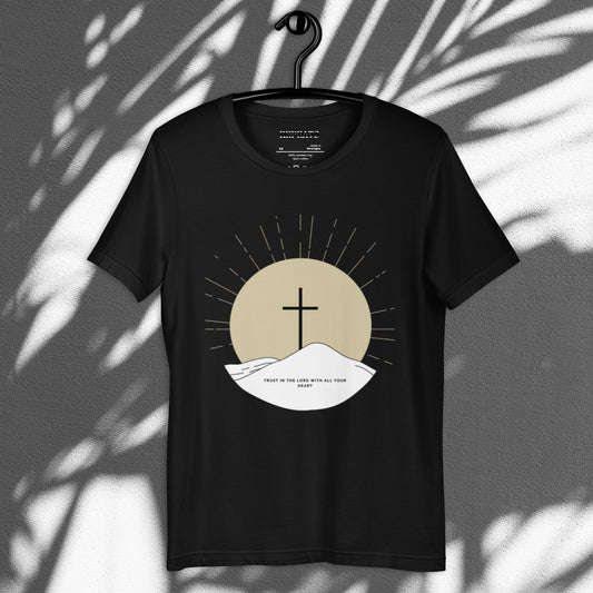 Christian Graphic T-Shirt | Trust In The Lord With All Your Heart