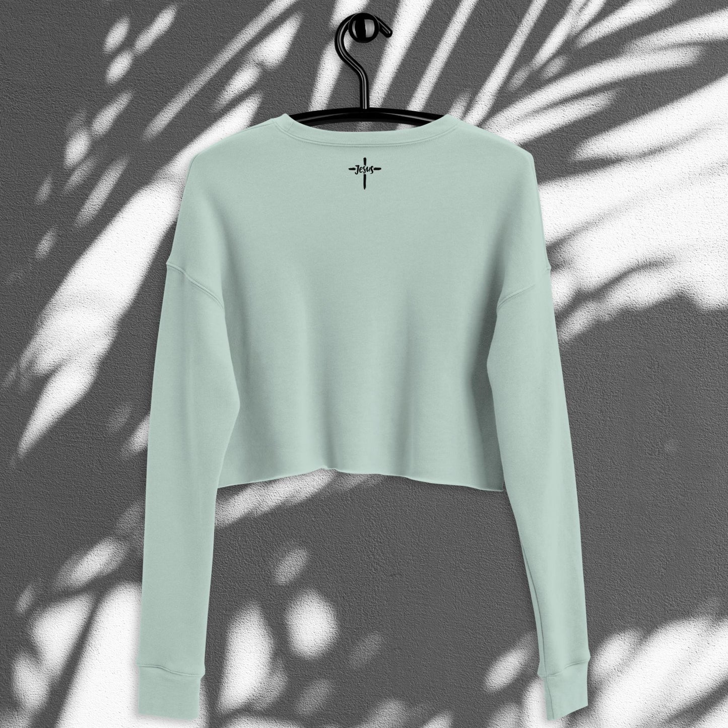 This Mama Prays Fleece Crop Sweatshirt