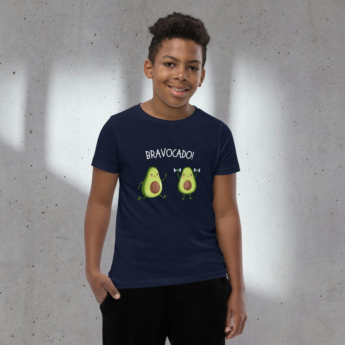 Cool Avocado Letter Print Boys Cotton T-Shirt, Casual Lightweight Comfy Short Sleeve Crew Neck, Kids Clothings For Spring