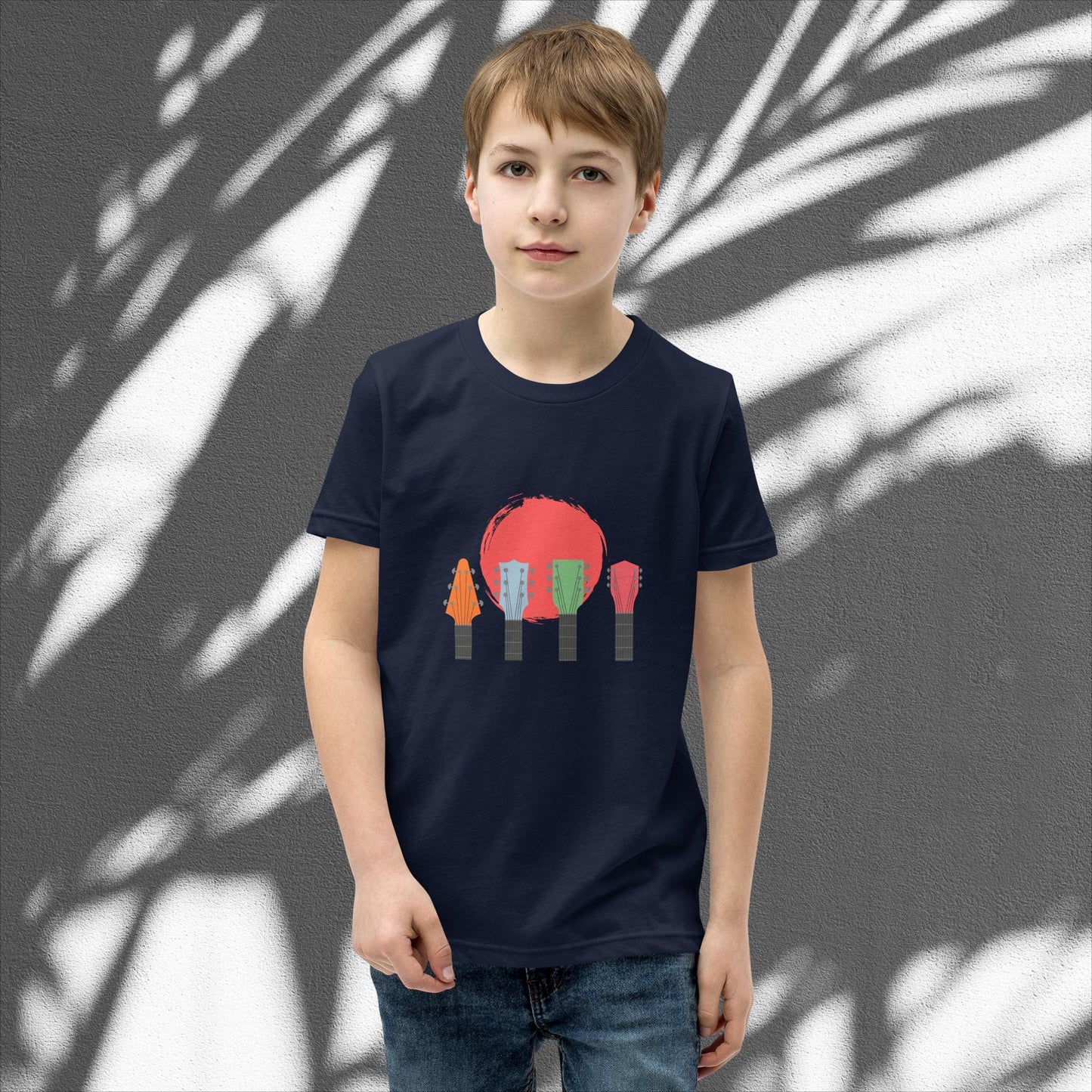 Guitar Graphic Short Sleeve T-Shirt