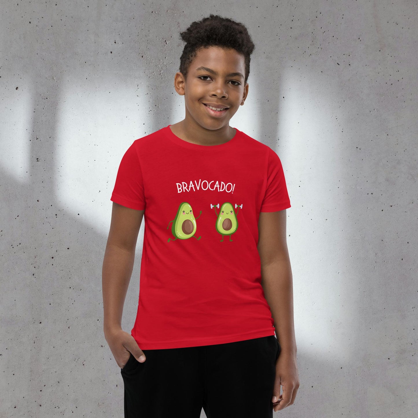Cool Avocado Letter Print Boys Cotton T-Shirt, Casual Lightweight Comfy Short Sleeve Crew Neck, Kids Clothings For Spring