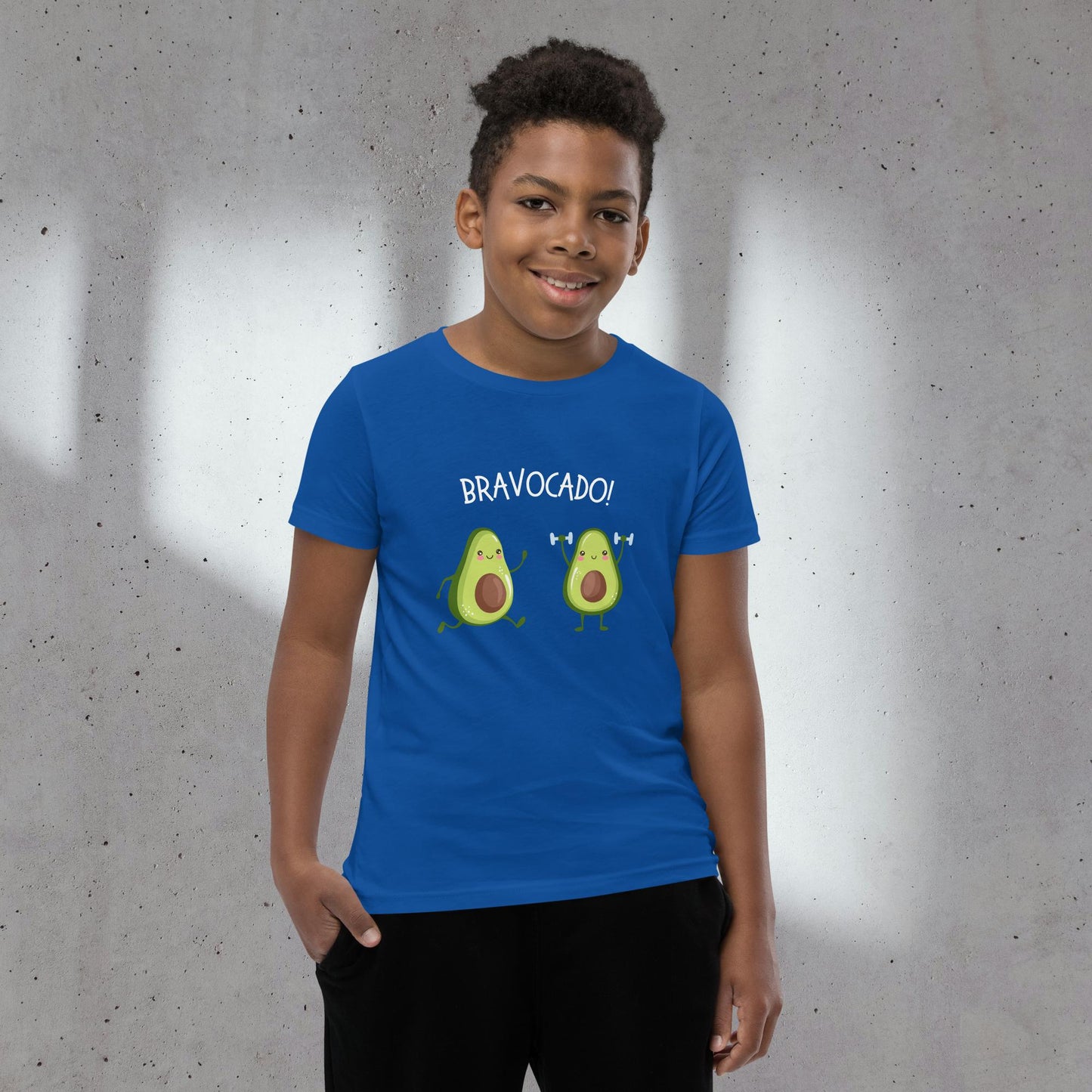 Cool Avocado Letter Print Boys Cotton T-Shirt, Casual Lightweight Comfy Short Sleeve Crew Neck, Kids Clothings For Spring